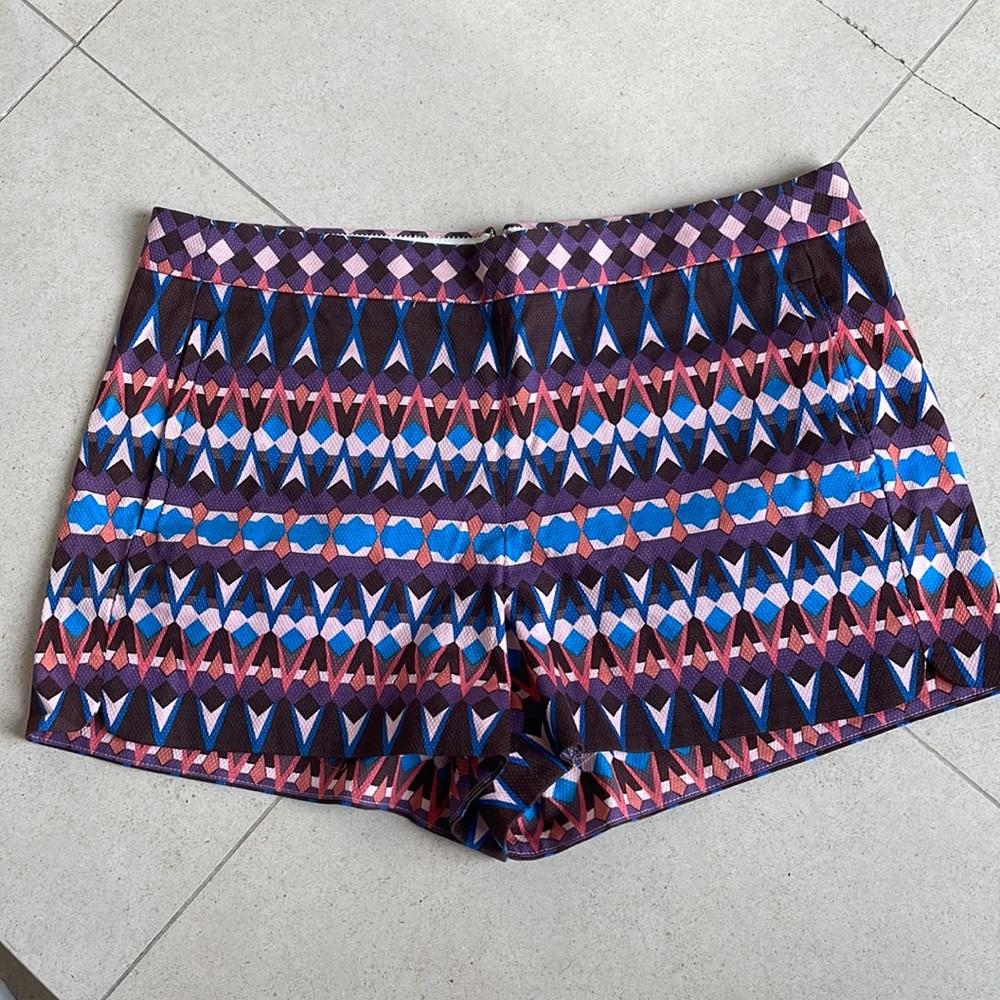 J. Crew shorts, size 8, multicolor